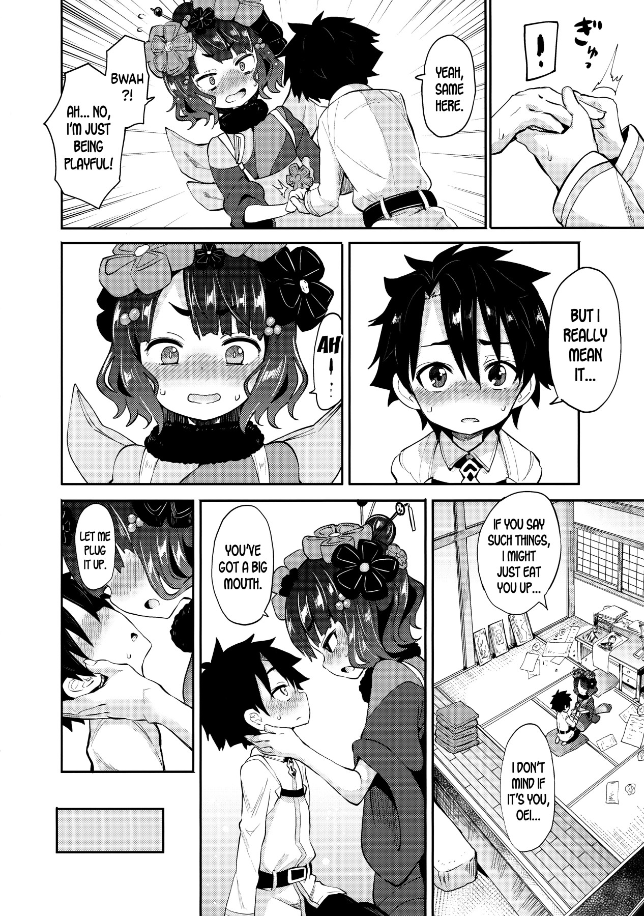 Hentai Manga Comic-Shota Master-dono And Hokusai-chan-Read-7